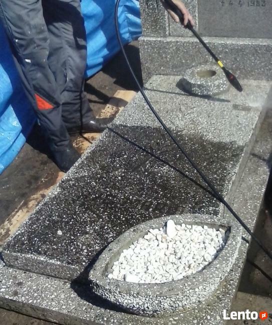 Czyszczenie nagrobków-renowacja liter!