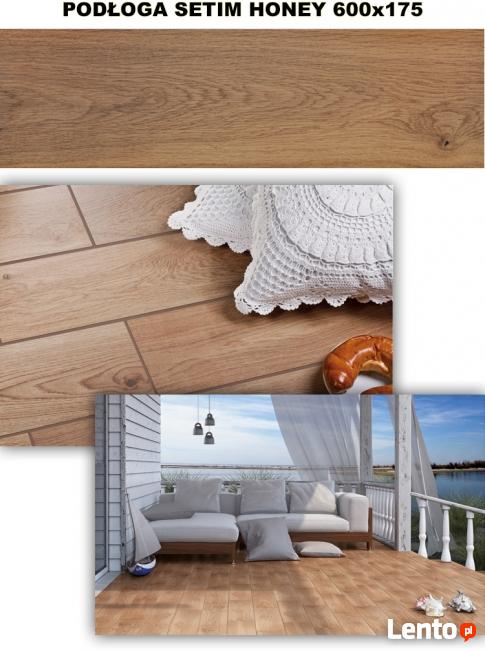 PODŁOGA panel KLINKIER płytki drewnopodobne setim FROMAG
