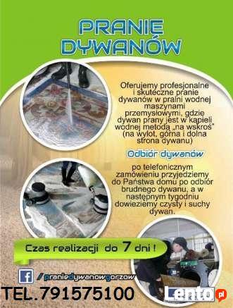PRANIE CZYSZCZENIE DYWANÓW TAPICEREK STRZELCE I OKOLICE