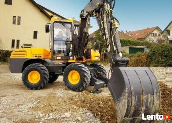 przygotowanie terenu pod budowę inwestycję Łódź Zgierz i ok.