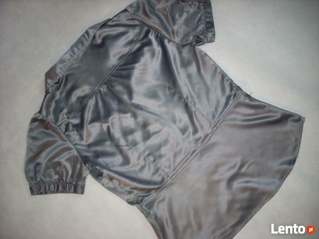 H&M koszula Elegancka Szara Satyna j NOWA 38 M