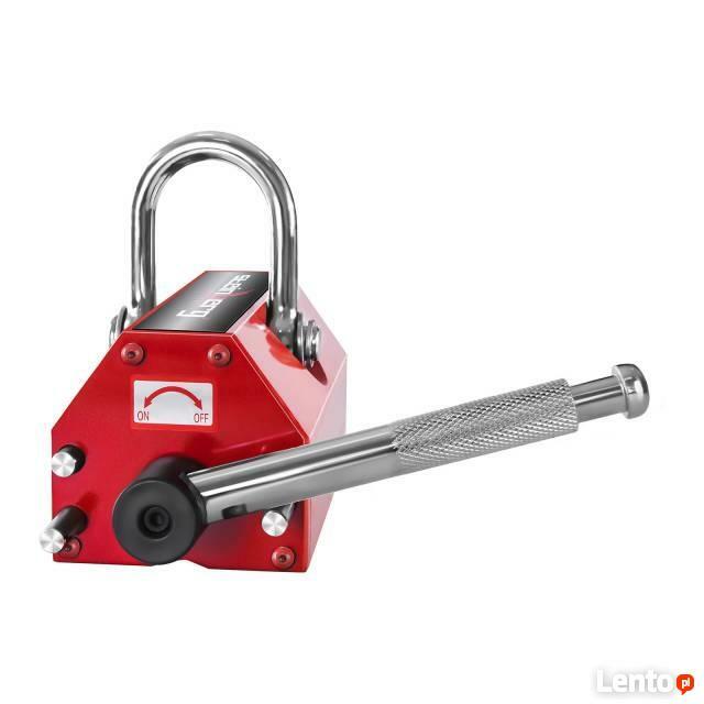 Podnośnik magnetyczny 100kg neodymowy chwytak do stali