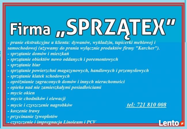 SPRZĄTEX firma sprzątająca