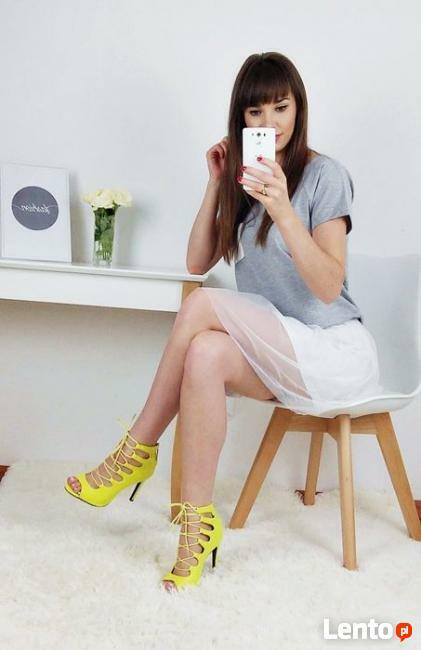 Szara tunika/sukienka z kieszonką