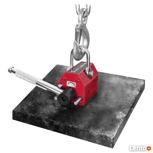 Podnośnik magnetyczny 100kg neodymowy chwytak do stali