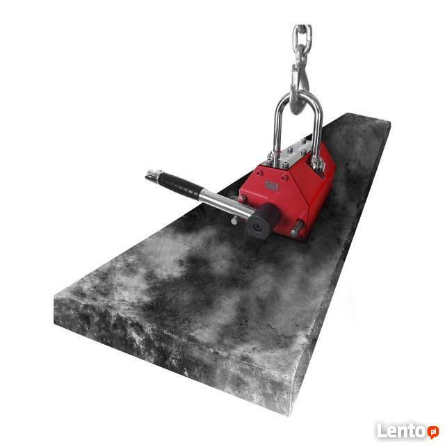 Przemysłowy podnośnik magnetyczny 3 tony do blach i stali
