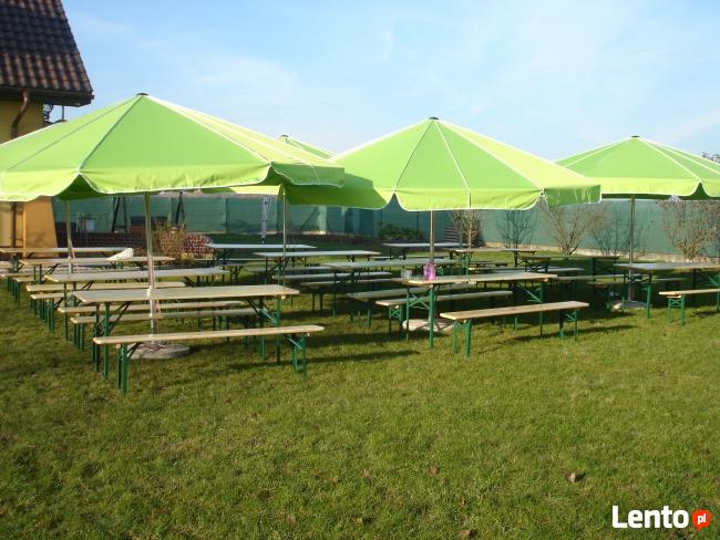 Zestawy piwne , parasole , namiot , transport , montaż