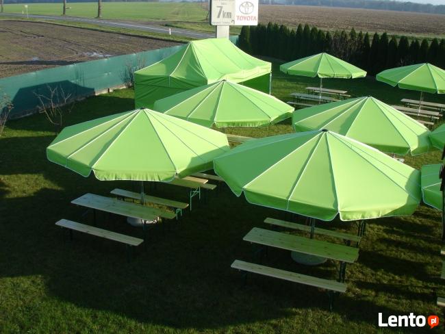 Zestawy piwne , parasole , namiot , transport , montaż