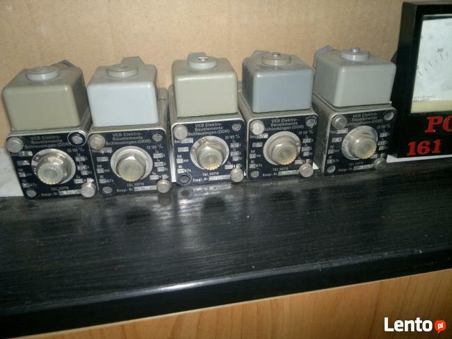 Pneumatyczny zawór elektromagnetyczny Veb elektro Bauelement