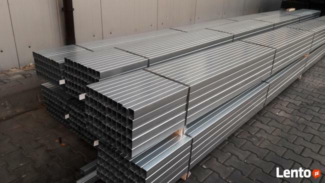 Profile ocynkowane słupki ocynk profil zamknięty