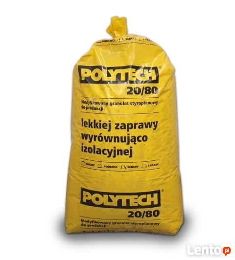 Granulat styropianowy- modyfikowany do produkcji styrobet