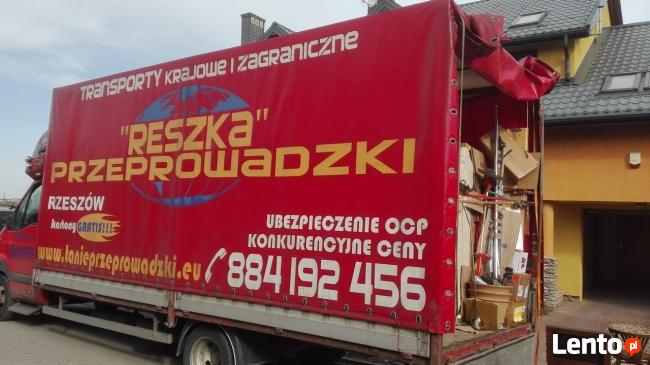 PRZEPROWADZKI TANIEJ CENNIK W RZESZOWIE TRANSPORT PALETOWY