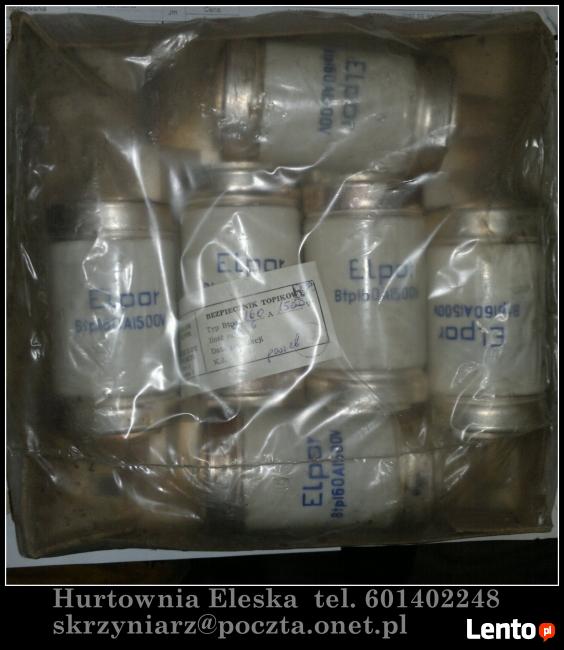 Bezpiecznik topikowy btp 160A ; 1500V ; Elpor