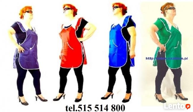 Fartuchy damskie robocze cena od 8 zł. Rates Producent