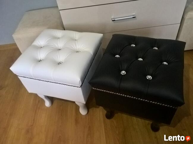 Krzesło podnóżek do toaletki