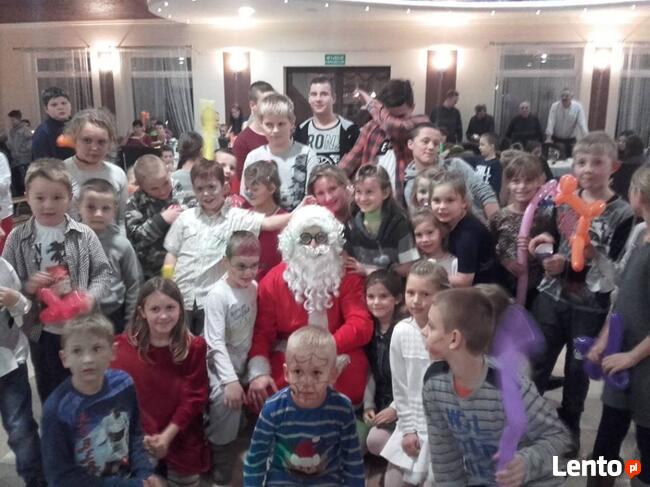 Imprezy mikołajkowe, bale karnawałowe, animacja zabaw :)