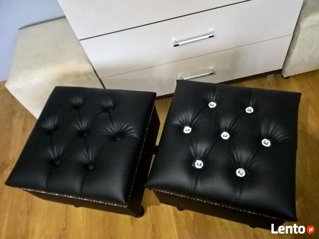 Krzesło podnóżek do toaletki