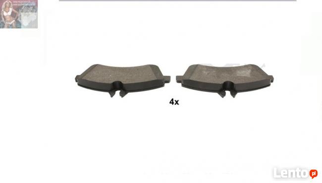 KLOCKI HAMULCOWE TYL MERCEDES SPRINTER 509-518 CDI 06- GI