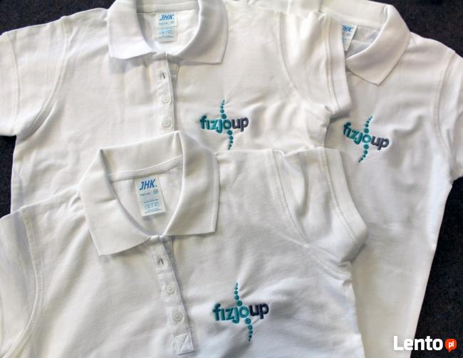 Koszulki T-shirt Polo z haftem, Twój napis, logo firmy