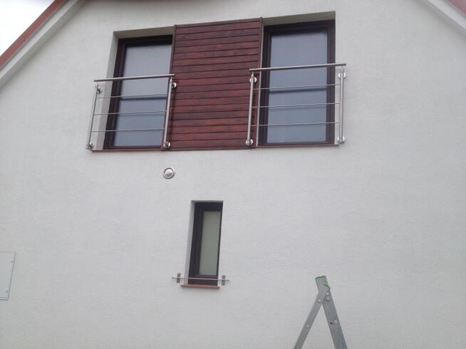 Balustrada barierka poręcz nierdzewna