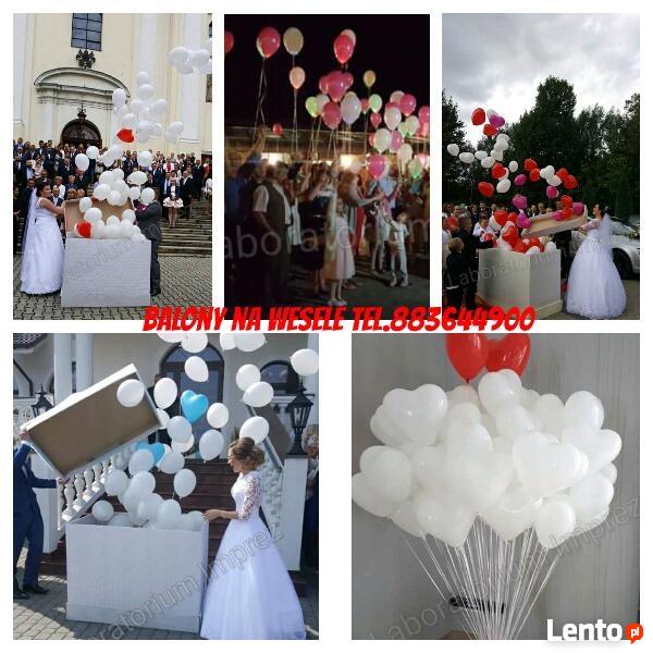 Balony z helem Rybnik napełniamy najlepiej tel.883644900