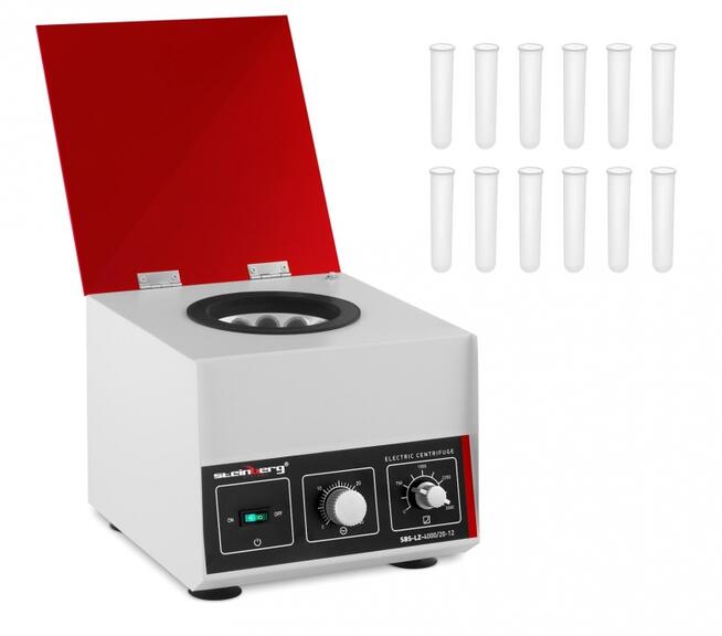 Wirówka laboratoryjna ze stali wytrzymała 12x20ml
