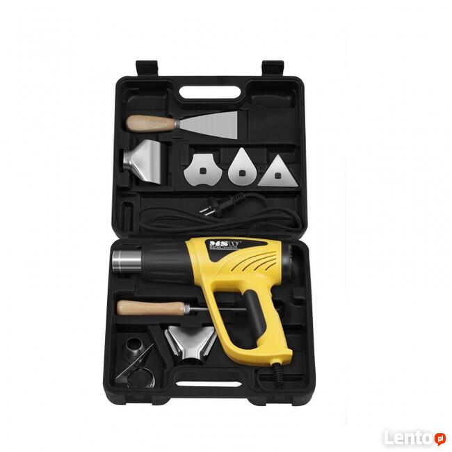 Opalarka 2000W regulacja temperatury ekran LCD akcesoria