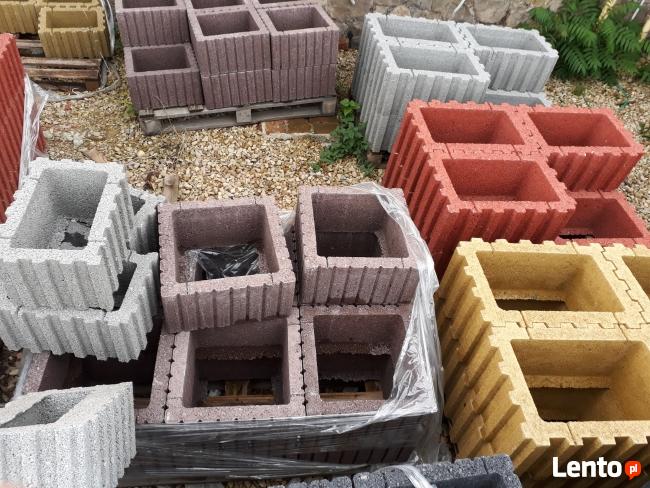 Donice Betonowe GAZON Kwadratowe Prostokątne ŚLĄSK !