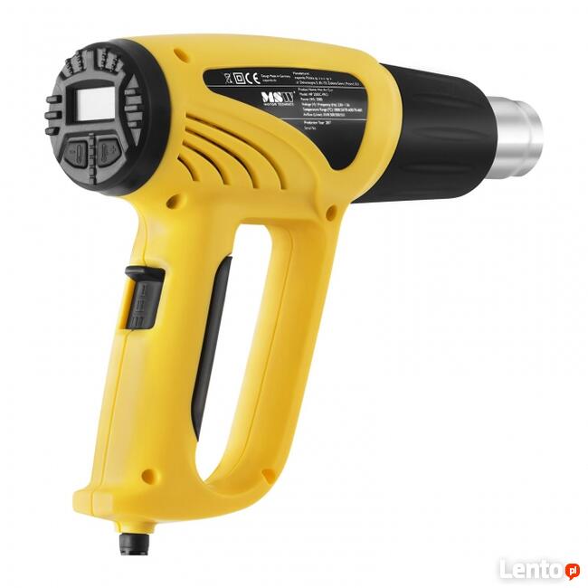 Opalarka 2000W regulacja temperatury ekran LCD akcesoria