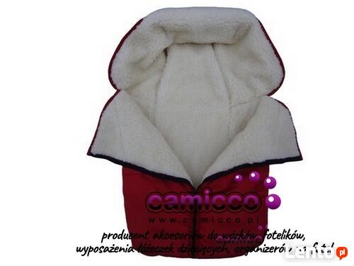 Śpiworek śpiworki wełniane wełniany do sanek NA SANKI ZIMA