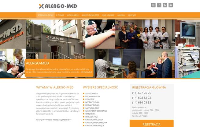 Nowoczesne strony internetowe www Wordpress RWD CMS