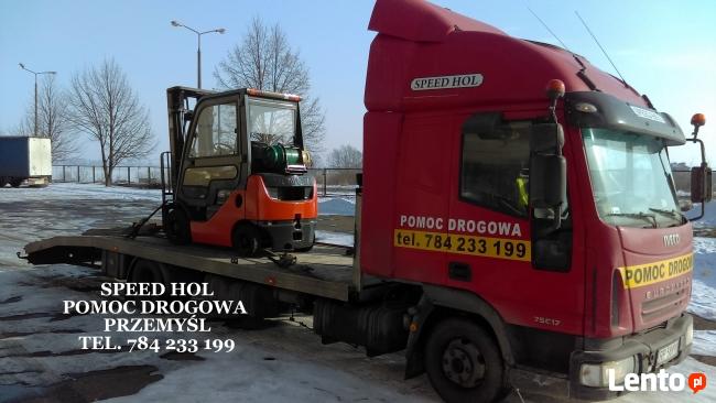 Transport wózków widłowych Pomoc Drogowa PRZEMYŚL