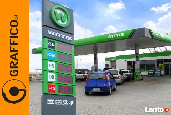 Kompleksowe oznakowanie reklamowe stacji paliw