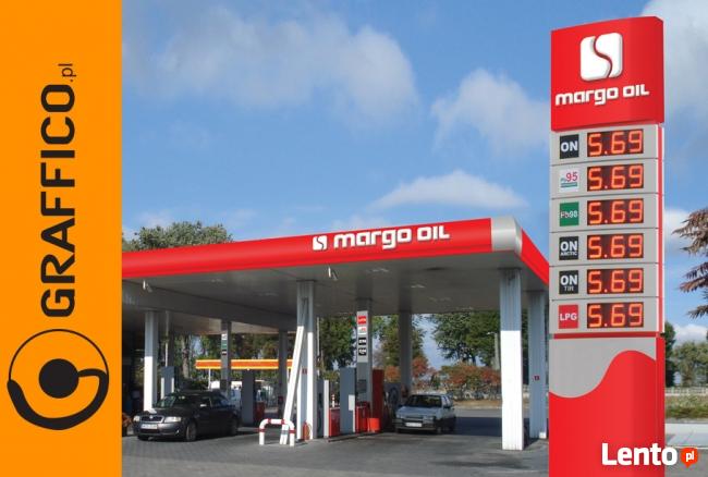 Kompleksowe oznakowanie reklamowe stacji paliw