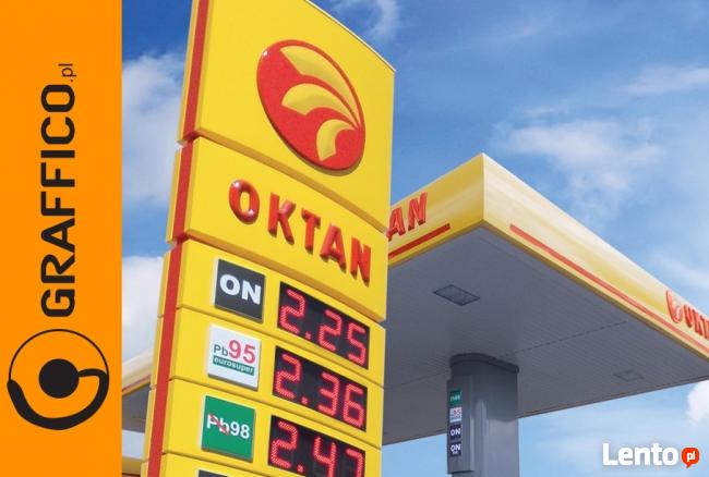 Kompleksowe oznakowanie reklamowe stacji paliw