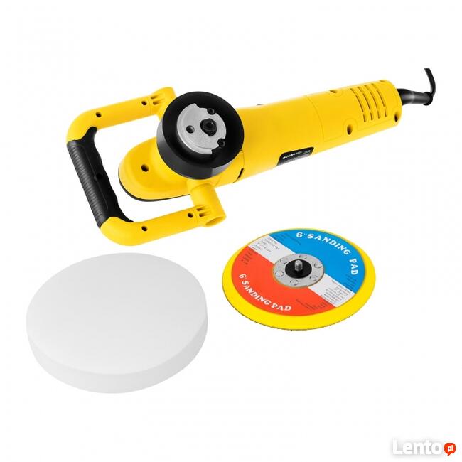 Profesjonalna polerka samochodowa 1800-6800obr/min + gąbka