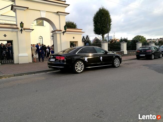 Auto do ślubu Audi A8 V8 wersja przedłużana Long