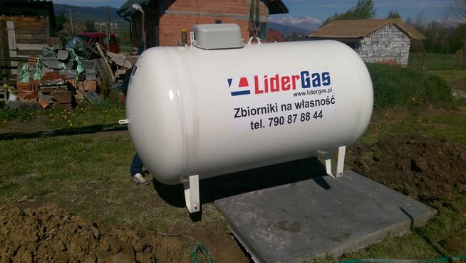 Zbiornik na gaz propan 2700 litrow