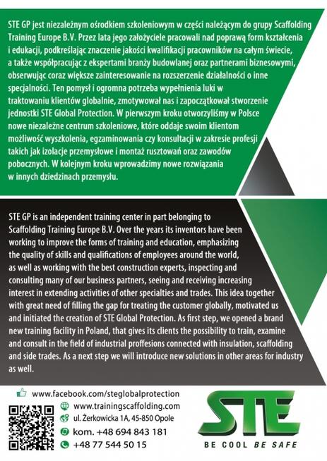 Szkolenie Monter Izolacji Przemysłowych