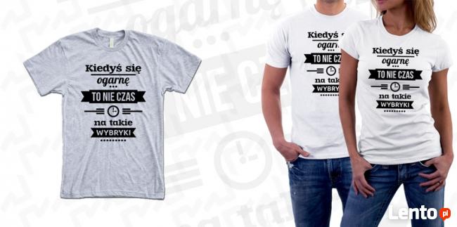 Koszulka z Twoim WŁASNYM NADRUKIEM od 1 sztuki! Full color!