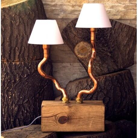 Lampy drewniane, lampy z drewna