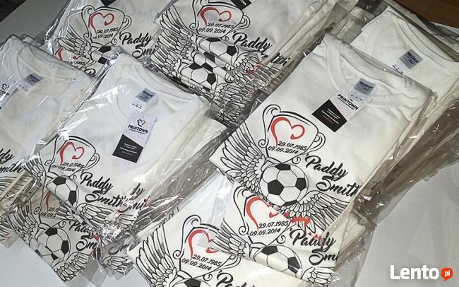 Koszulka z Twoim WŁASNYM NADRUKIEM od 1 sztuki! Full color!