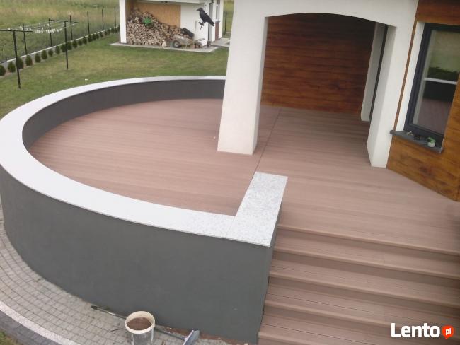 deski tarasowe kompozytowe tarasy, balkony schody montaz