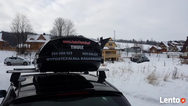 Wypożyczalnia bagażników i boxów THULE GARWOLIN