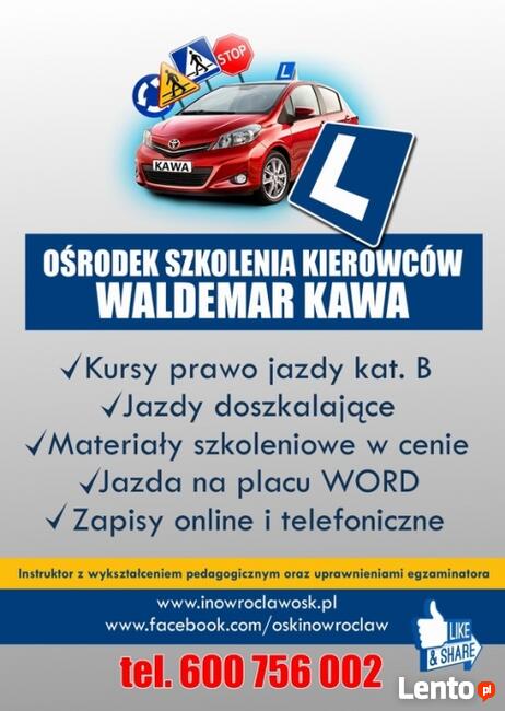 PRAWO JAZDY WALDEMAR KAWA