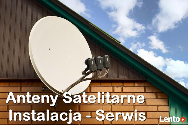 Montaż Anten Łódź telewizja satelitarna: Polsat, NC+, Orange