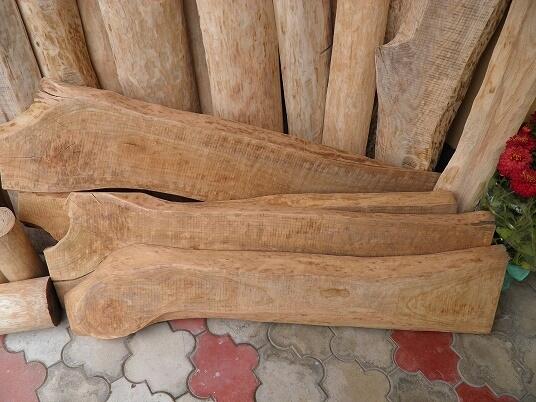 Elementy drewniane na meble ogrodowe