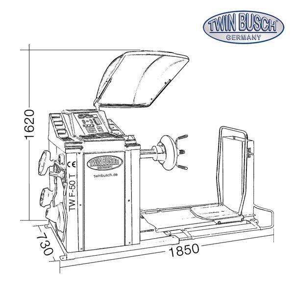 WYWAŻARKA do Kół Ciężarowych - Wyposażenie Warsztatu Tychy