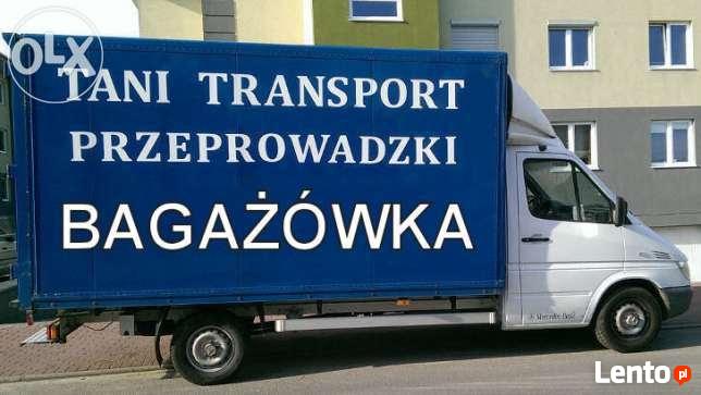 BAGAŻÓWKA Transport sof,mebli itp.Przeprowadzki-Utylizacja