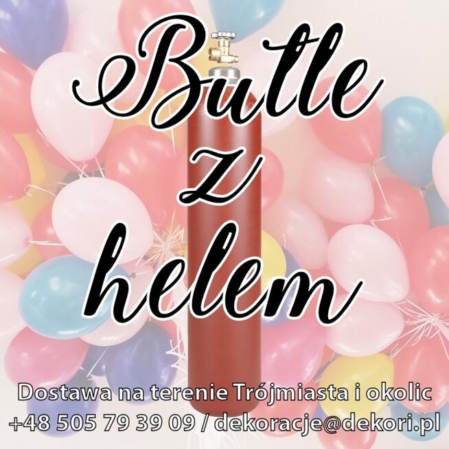 Napełnianie balonów helem Gdańsk | Butla Helowa Wynajem Hel
